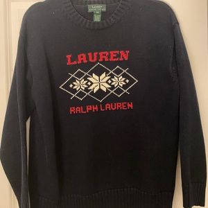 Vintage Ralph Lauren snowflake sweater